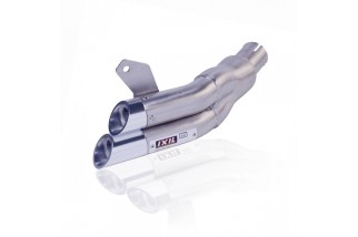 Silencieux IXIL Dual Hyperlow L2X inox / alu poli