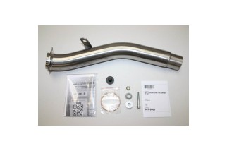 Silencieux IXIL Hexoval Xtrem inox / alu noir - Suzuki GSX750 Naked - OS8065VSE