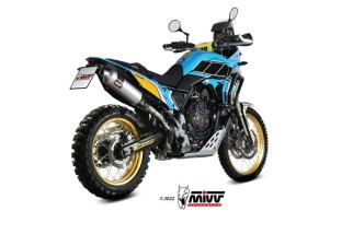 Silencieux MIVV Dakar Slip-On acier inoxydable - Yamaha Ténéré 700 19-22