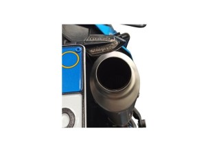 Silencieux MIVV Dakar Slip-On acier inoxydable noir - Yamaha Ténéré 700 19-22