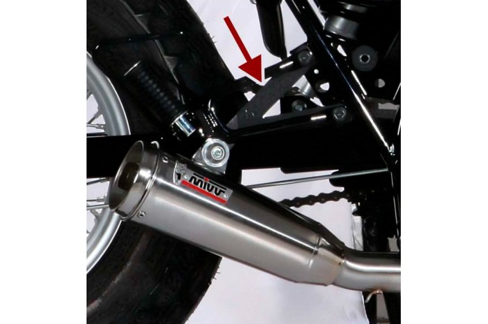 Support MIVV pour le silencieux Ghibli - Suzuki Van Van 200