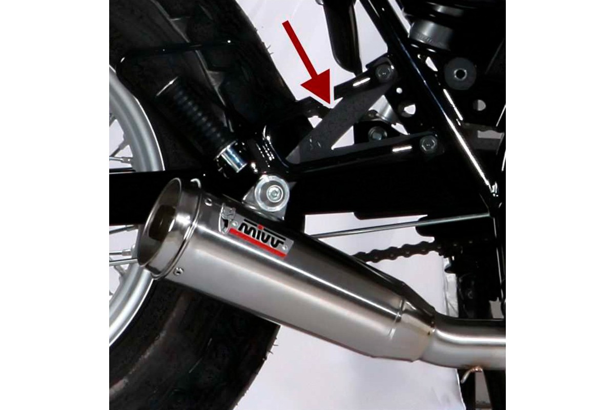 Support MIVV pour le silencieux Ghibli - Suzuki Van Van 200