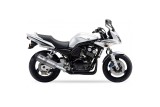 Silencieux IXIL Hexoval Xtrem inox / alu noir - Yamaha FZS 600 Fazer - OY9063VSE