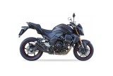 Silencieux IXIL Dual Hyperlow L3XB inox noir / alu - Kawasaki Z750S - XK7371XB