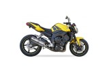 Silencieux IXIL Hexoval Xtrem inox / alu noir - Yamaha FZ-1 - OY9090VSE