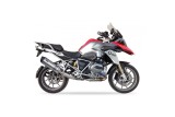 Silencieux IXIL Hexoval Xtrem inox / alu noir - BMW R1200GS - OB5097VSE