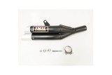 Silencieux IXIL Dual Hyperlow L3XB inox noir / alu - Honda CBR500R - XH6333XB