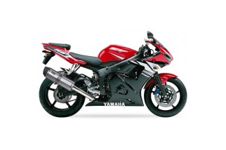 Silencieux IXIL Hexoval Xtrem inox / alu noir - Yamaha YZF600R-6 - OY9053VSE