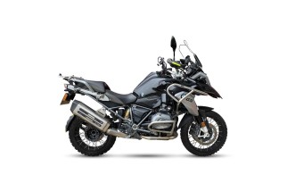 Silencieux IXIL MXT inox / alu noir - BMW R1200GS - EB5095SS