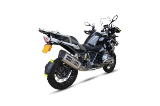 Silencieux IXIL MXT inox / alu noir - BMW R1200GS - EB5095SS