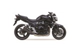 Silencieux IXIL Dual Hyperlow L3XB inox noir / alu - Suzuki GSF-650N - XS8357XB