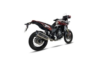 Silencieux IXIL MXT inox / alu noir - Yamaha Ténéré 700 - EY9067SS