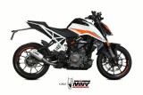 Silencieux MIVV MK3 Slip-On acier inoxydable - KTM 125 / 390 Duke