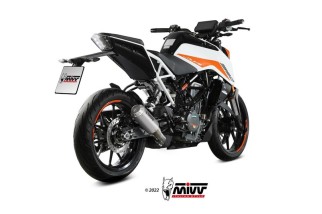 Silencieux MIVV MK3 Slip-On acier inoxydable - KTM 125 / 390 Duke