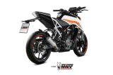 Silencieux MIVV MK3 Slip-On acier inoxydable - KTM 125 / 390 Duke