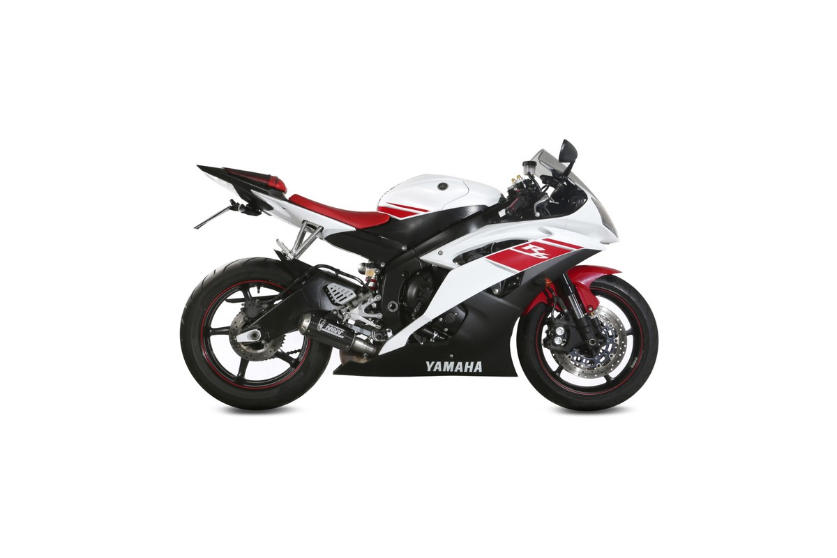 Silencieux MIVV MK3 Slip-On carbone - Yamaha YZF 600 R6