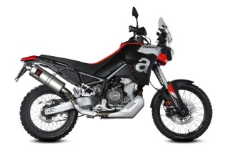 Silencieux MIVV Dakar Slip-On acier inoxydable - Aprilia Tuareg 660