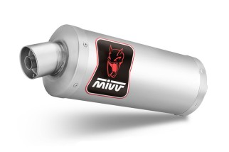 Silencieux MIVV Dakar Slip-On acier inoxydable - Aprilia Tuareg 660