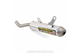 Silencieux PRO CIRCUIT 304 aluminium/inox - Yamaha YZ125