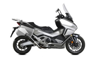 Silencieux MIVV Delta Race - Acier inox noir / inox noir