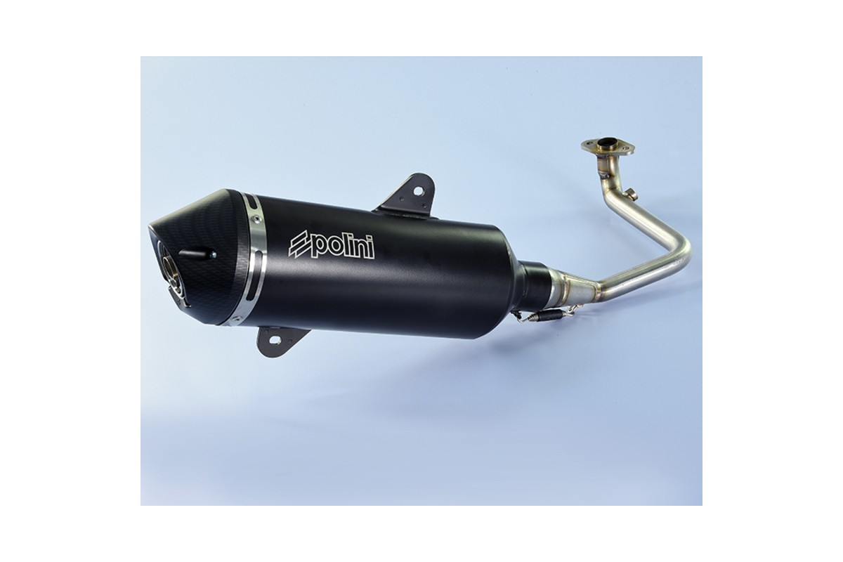 Pot d'échappement POLINI Maxi-Scooter Aluminium noir - SYM