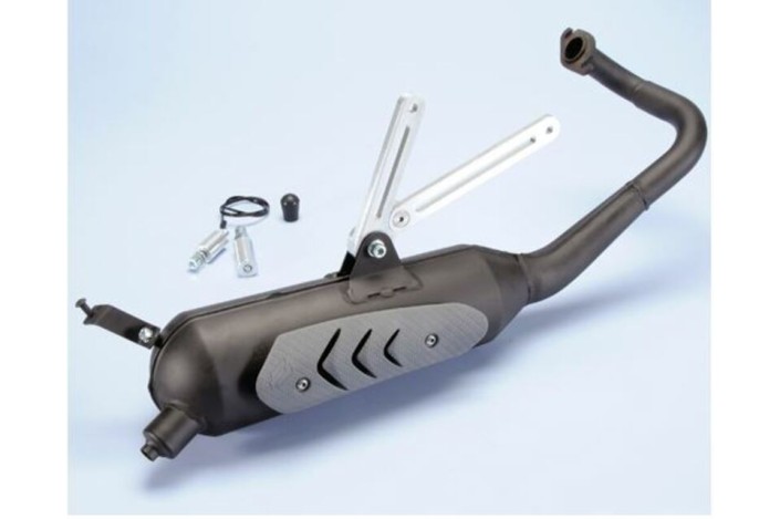 Pot d'échappement POLINI Original Acier noir - SYM 2TPS