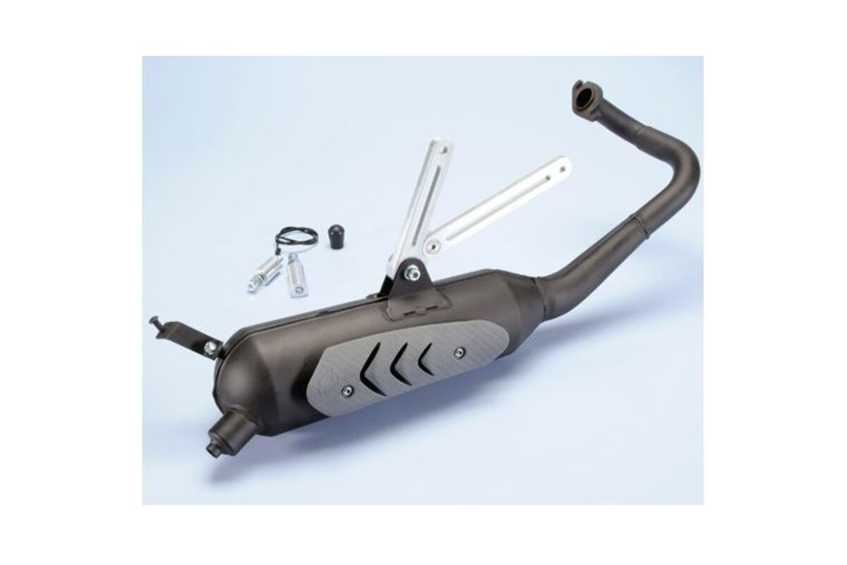 Pot d'échappement POLINI Original Acier noir - SYM 2TPS