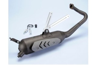 Pot d'échappement POLINI Original Acier noir - SYM 2TPS