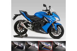 Ligne complète YOSHIMURA R-11 titane bleu Suzuki GSX-S1000