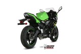 Ligne complète MIVV Oval titane/casquette carbone - Kawasaki Z650