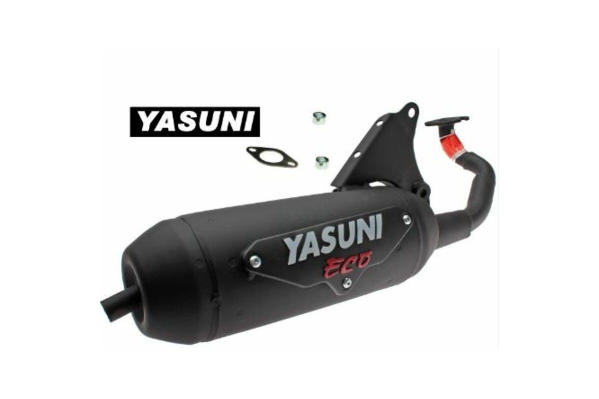 Pot d'échappement YASUNI Eco Acier noir