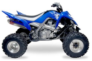 Ligne complète YOSHIMURA RS2 Inox - Yamaha YFM 700 Raptor