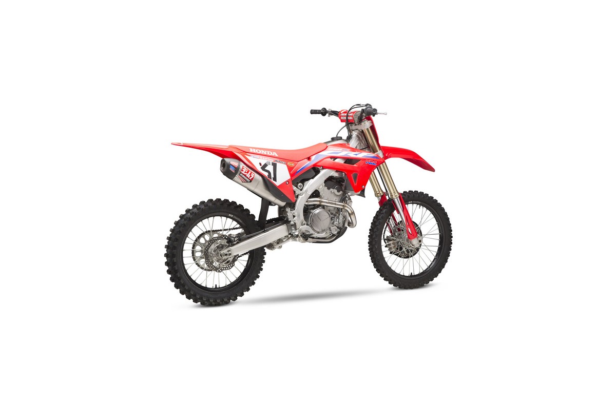 Ligne complète YOSHIMURA RS-12 Signature Series titane/titane/carbone - Honda CRF250R