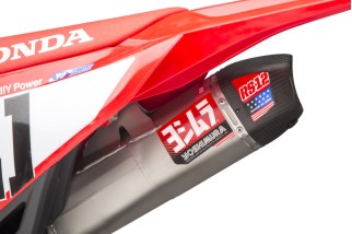 Ligne complète YOSHIMURA RS-12 Signature Series titane/titane/carbone - Honda CRF250R