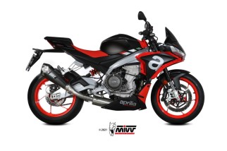 Ligne complète MIVV Delta Race - carbone Aprilia