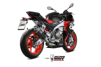 Ligne complète MIVV Delta Race - carbone Aprilia