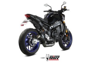 Ligne complète MIVV X-M1 - Steel Black/inox Yamaha MT-09/SP/FZ-09