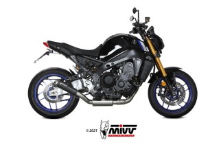 Ligne complète MIVV X-M1 - Steel Black/inox Yamaha MT-09/SP/FZ-09