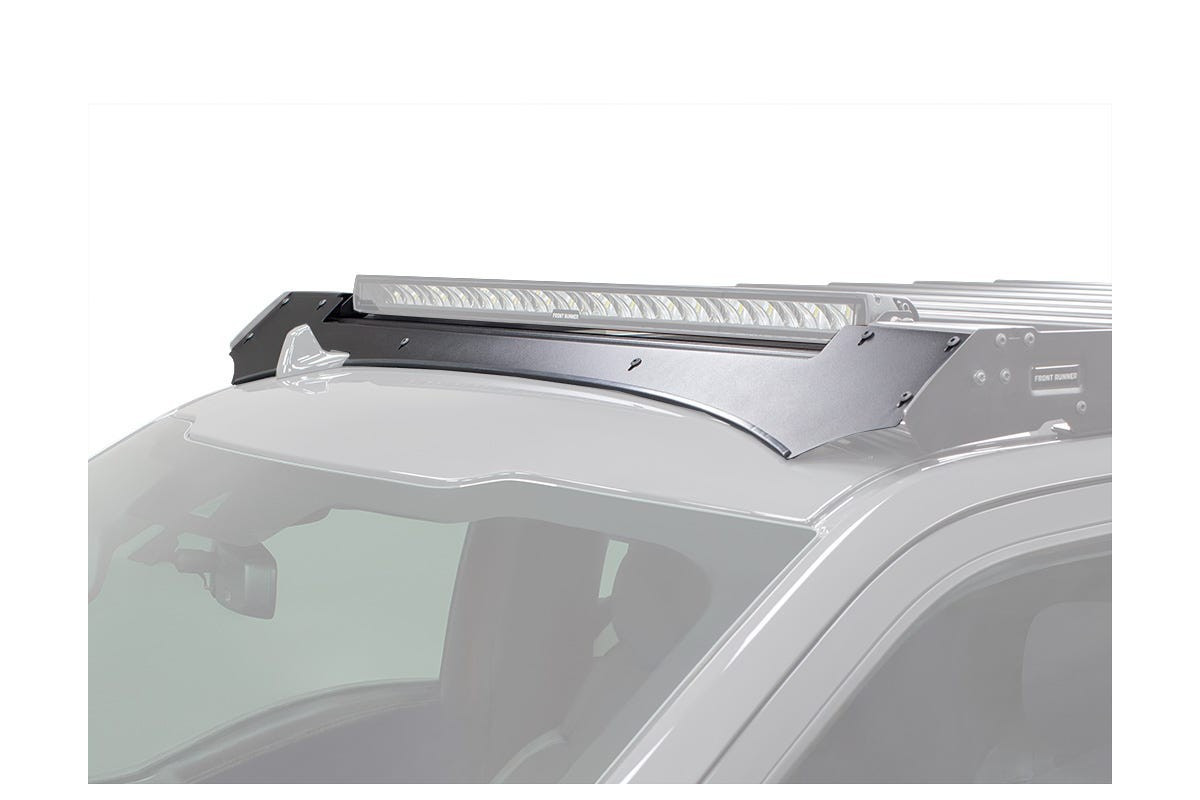 Déflecteur pour barre lumineuse 40in pour galerie Slimsport pour le Ford F150 Super Crew avec toit ouvrant (2015-2020)