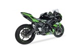 Ligne complète IXIL Hyperlow inox noir / alu poli - Kawasaki Z650/Ninja 650 - XK7353XB