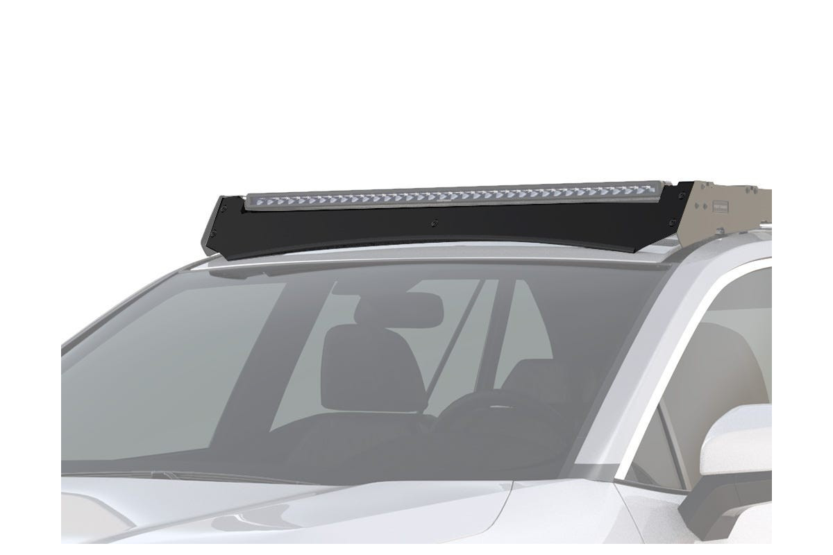 Déflecteur de vent pour barre lumineuse 40in de galerie Slimsport pour le Toyota Rav4 (2019 - ..)