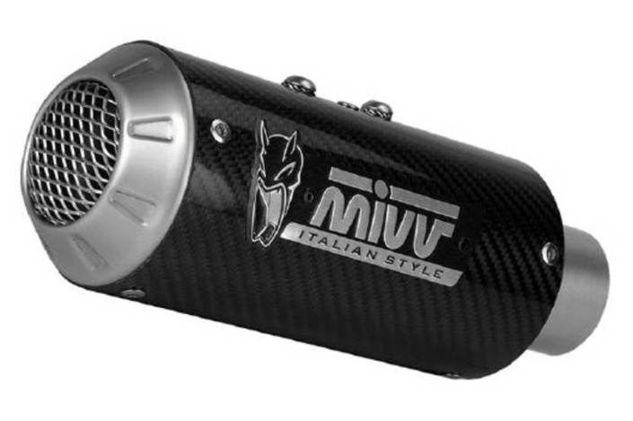 Silencieux MIVV universel MK3 carbone - Côté droit