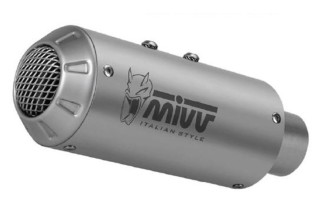 Silencieux MIVV universel MK3 acier inoxydable - Côté droit