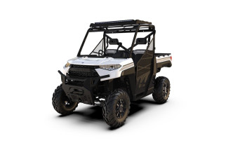 Déflecteur de vent de galerie Slimsport pour barre lumineuse 40in pour Polaris Ranger UTV (2018- ..)