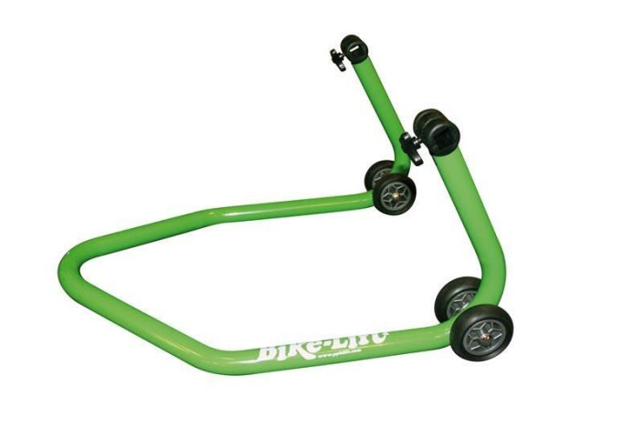 Béquille de stand arrière universelle BIKE LIFT vert avec supports en "V"- RS-17