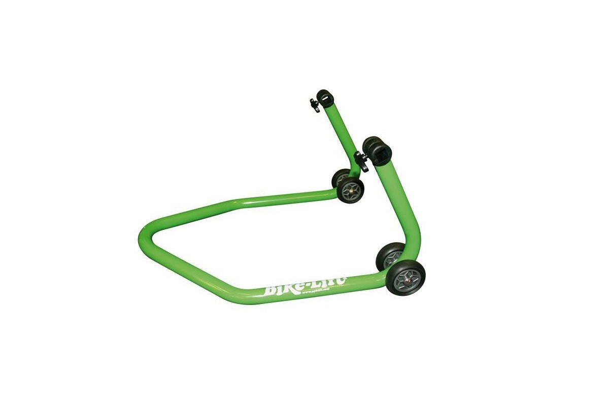 Béquille de stand arrière universelle BIKE LIFT vert avec supports en "V"- RS-17