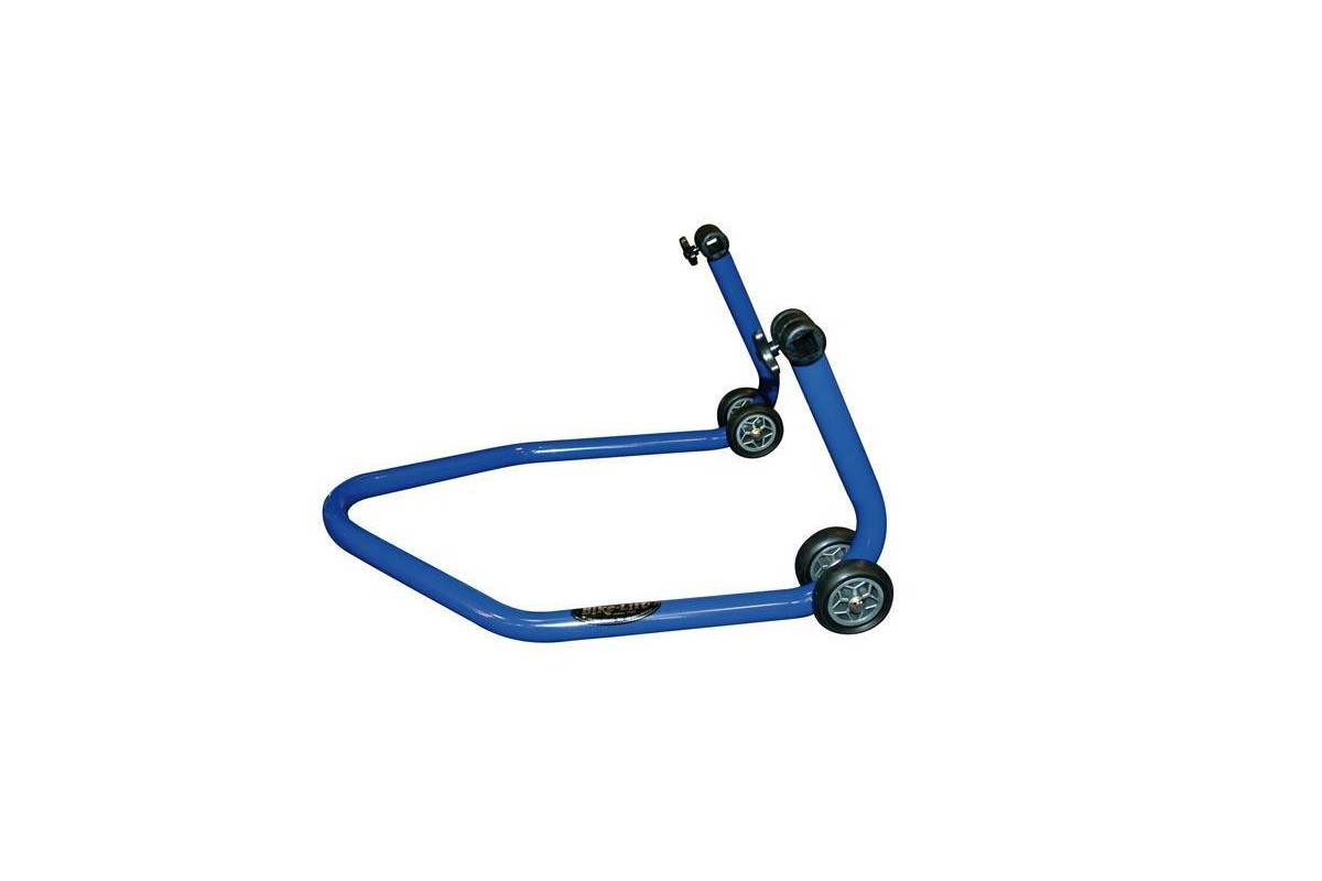 Béquille de stand arrière universelle BIKE LIFT bleu avec supports en "V"- RS -17