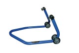 Béquille de stand arrière universelle BIKE LIFT bleu avec supports en "V"- RS -17