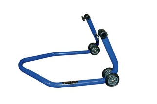 Béquille de stand arrière universelle BIKE LIFT bleu avec supports en "V"- RS -17