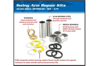 Kit réparation de bras oscillant ALL BALLS Kawasaki KX250/125